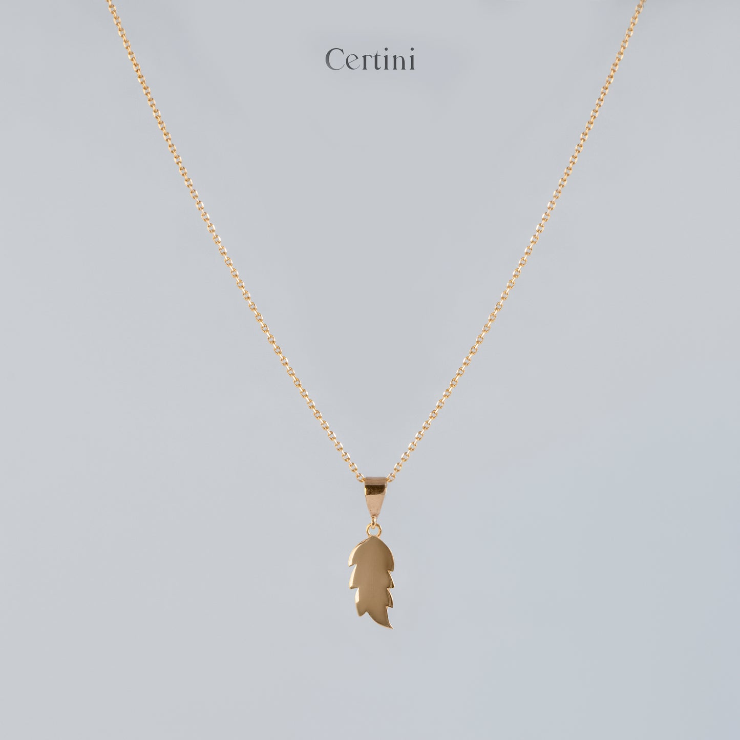 18k  Caudate Pendant