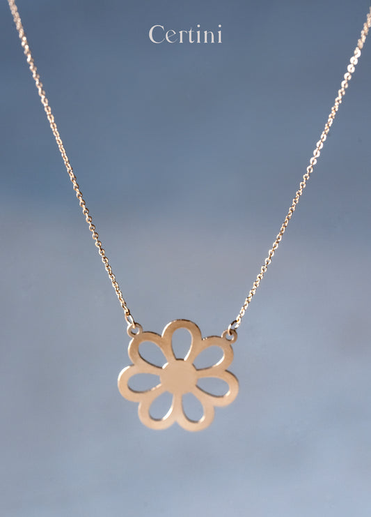 18k  Persian Lotus Necklace